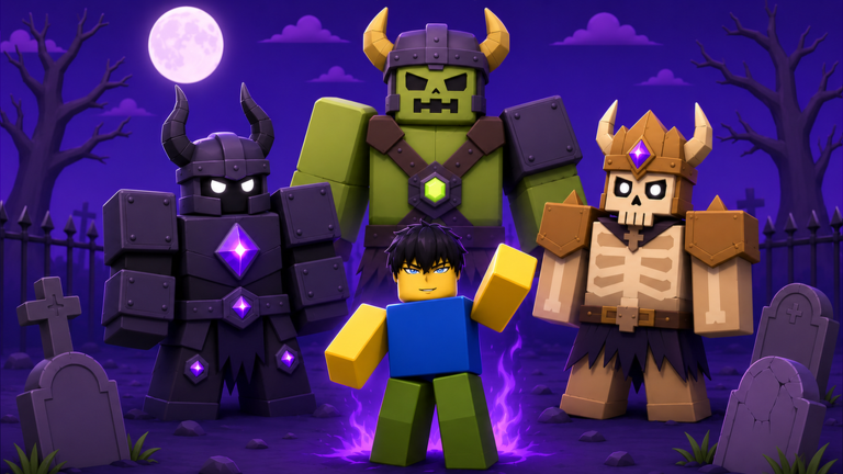 Raise Your Shadow Army official Roblox cover art
